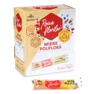 Miere Polifloră stick 50 bucăți x 15 gr