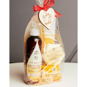 Set ApiCosmetic Lapte Demachiant, Cremă de mâini, Săpun cu cimbrișor 100g