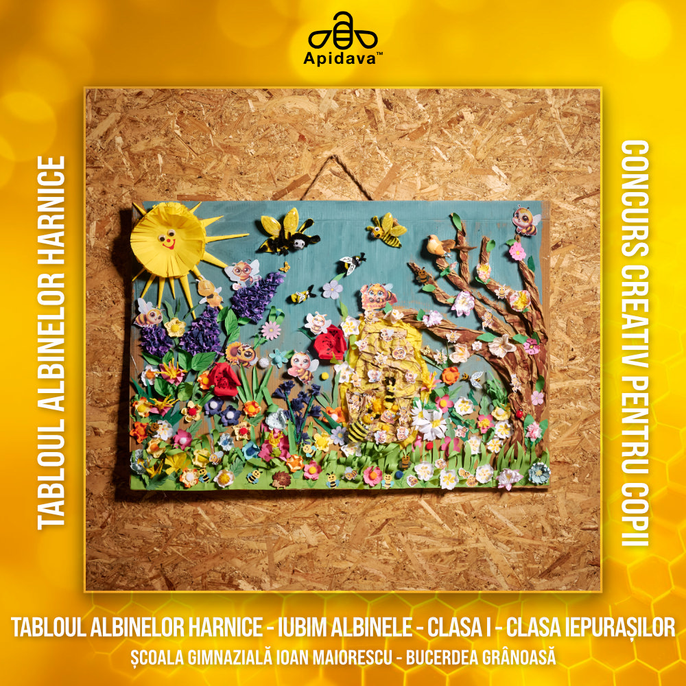 Tabloul Albinelor Harnice – Iubim Albinele